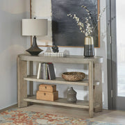 Affinity Sofa Table in Dusty Taupe with Concrete Top image