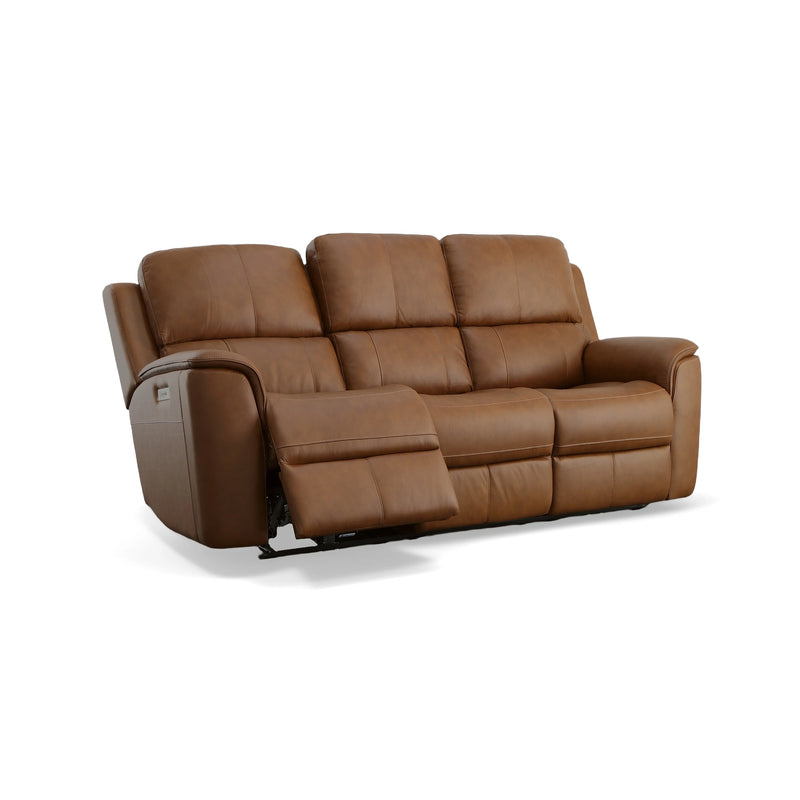 Henry Latitudes Power Reclining Sofa with Power Headrests & Lumbar - 5000005519