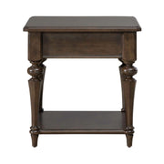 Arden Road Drawer End Table in Satin Cherry image