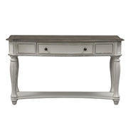 Magnolia Manor Sofa Table in Antique White image