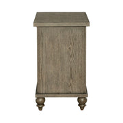 Americana Farmhouse Chair Side Table in Dusty Taupe image