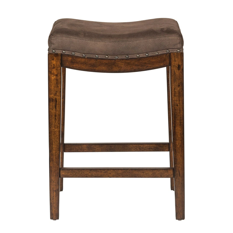 Aspen Skies Uph Barstool in Russet Brown image