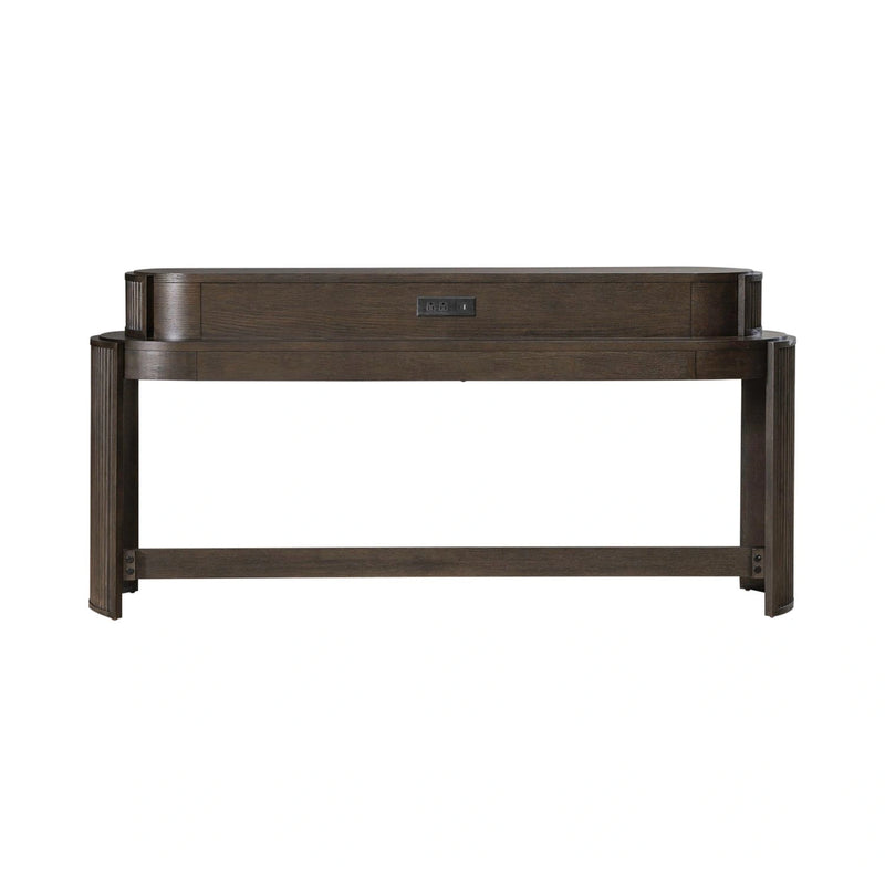 City View Console Bar Table in Coffee Bean image