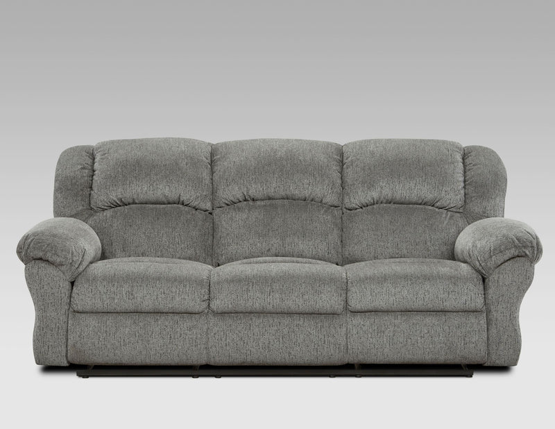 Allure Grey Reclining Sofa