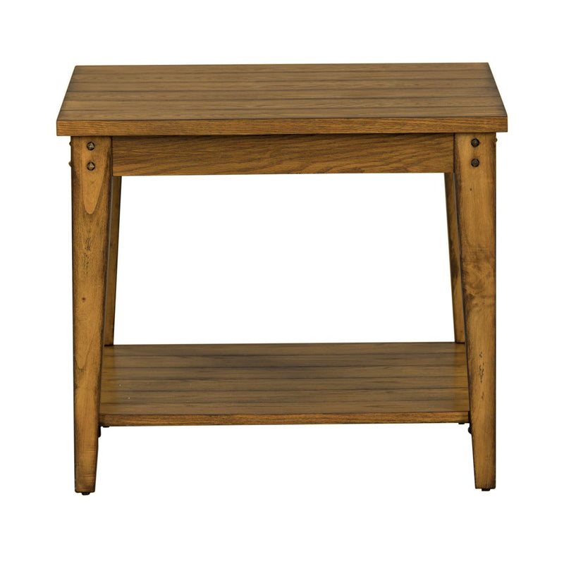 Lake House Square Lamp Table