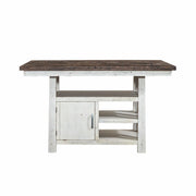 Farmhouse Gathering Table in White/Oak image