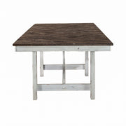 Farmhouse Trestle Table in White image