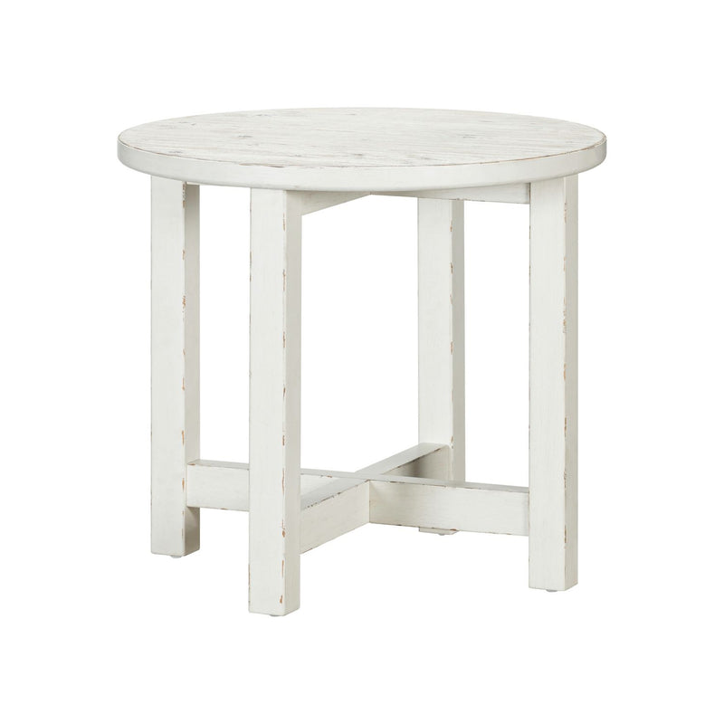 Backroads Round End Table