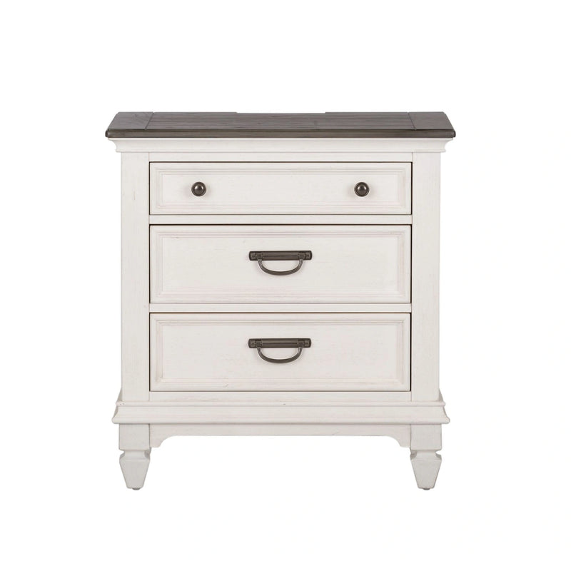 Allyson Park Nightstand in Wirebrushed White image