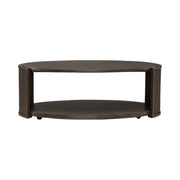 City View Oval Cocktail Table in Coffee Bean image