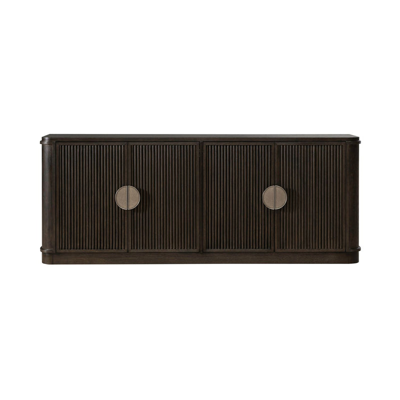 City View 82 Inch TV Console in Coffee Bean
