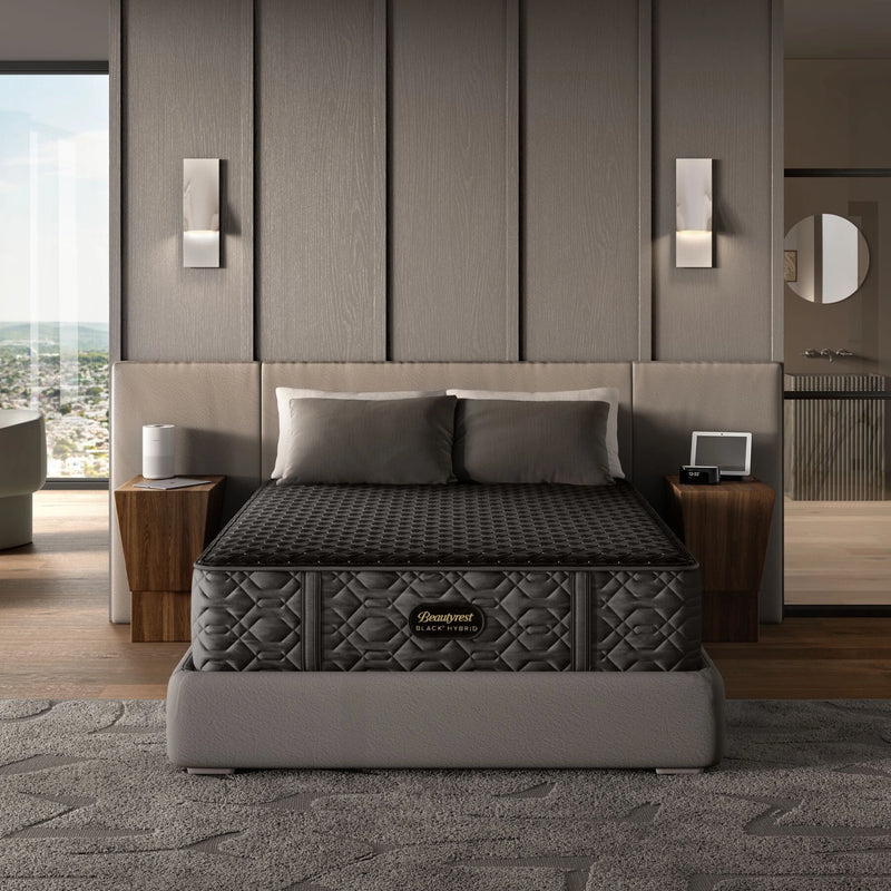 Beautyrest BlackÂ® Series Three 14.5" Hybrid Plush Mattress