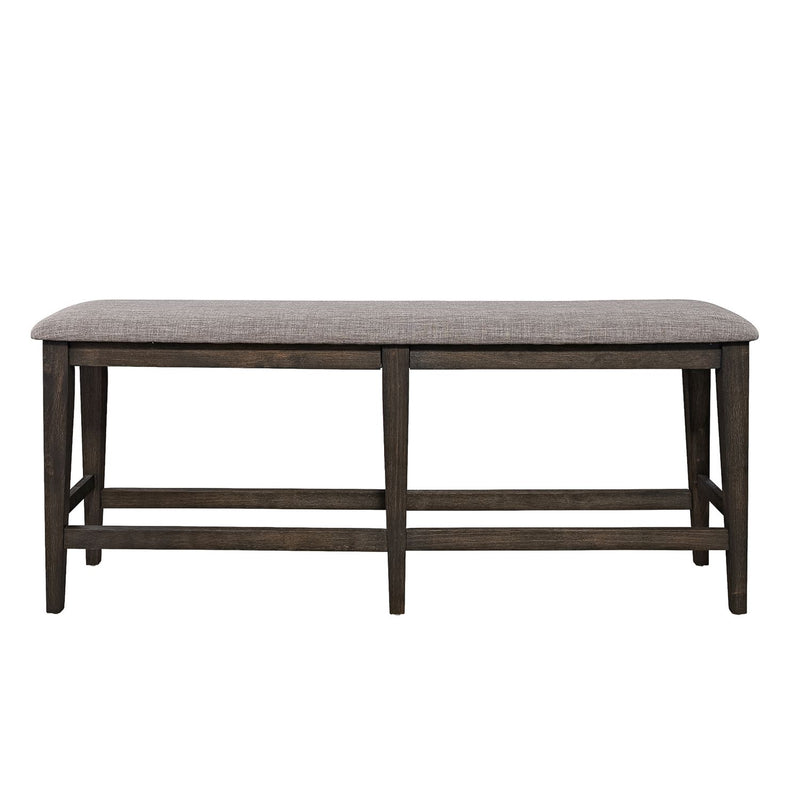 Double Bridge Counter Bench (RTA) in Dark Chestnut