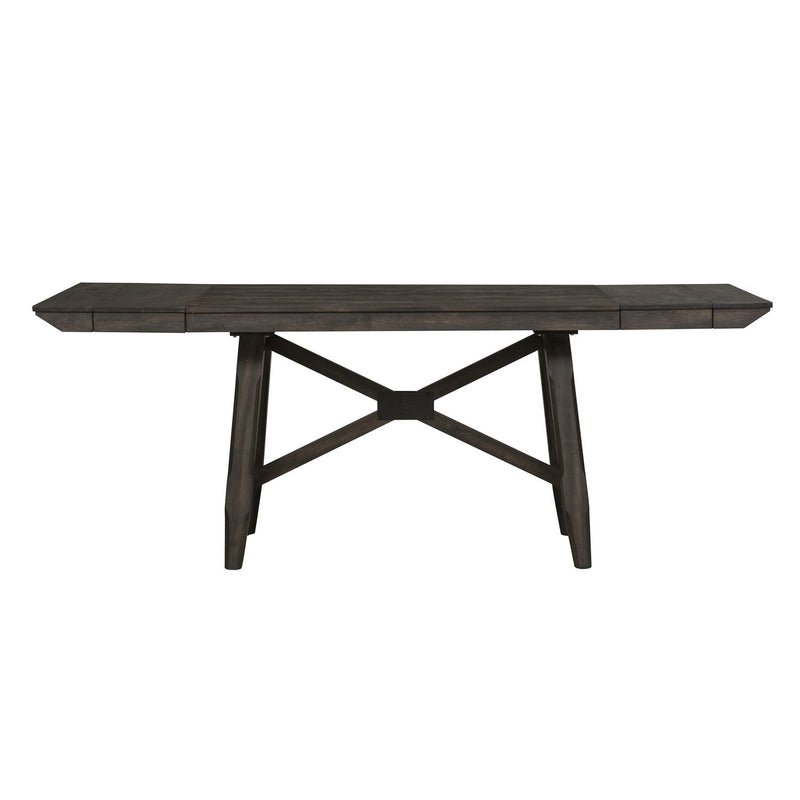 Double Bridge Trestle Table Set