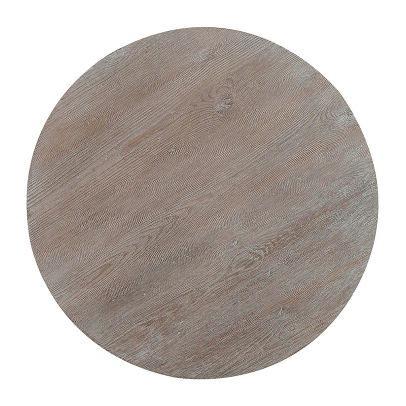 Greystone Mill End Table in Stone White