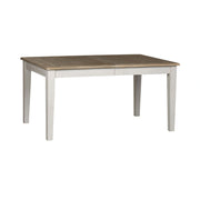 Summerville Rectangular Leg Table in White image