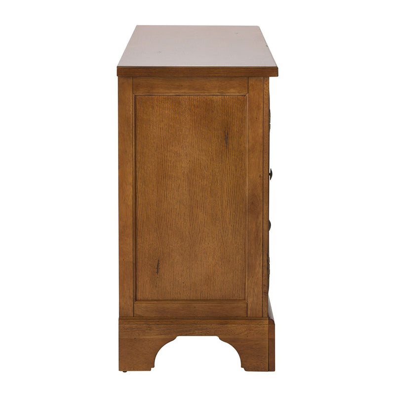 Treasures Buffet in Rustic Oak Finish image