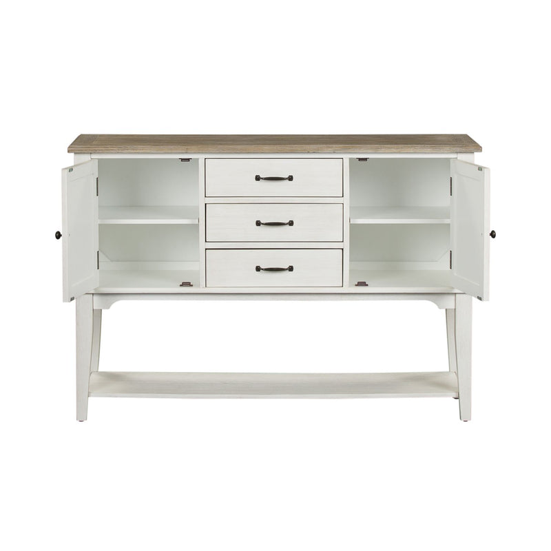 Summerville Server in White