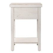 Modern Farmhouse Drawer Chair Side Table image