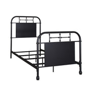 Vintage Series Metal Bed in Black image