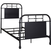 Vintage Series Metal Bed in Black image