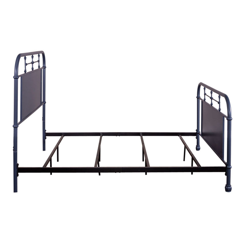 Vintage Series Metal Bed in Navy image