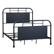 Vintage Series Metal Bed in Navy image