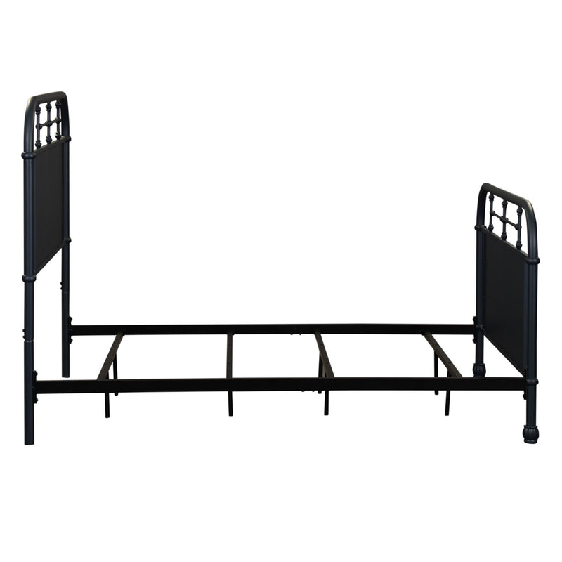 Vintage Series Full Metal Bed in Navy