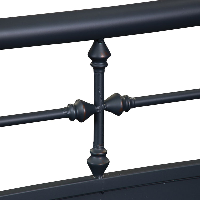 Vintage Series Metal Bed in Navy image