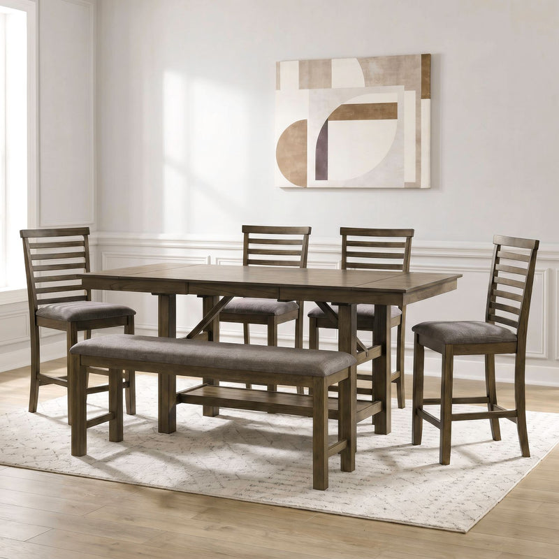 Brook Bay 6 Piece Gathering Table Set image