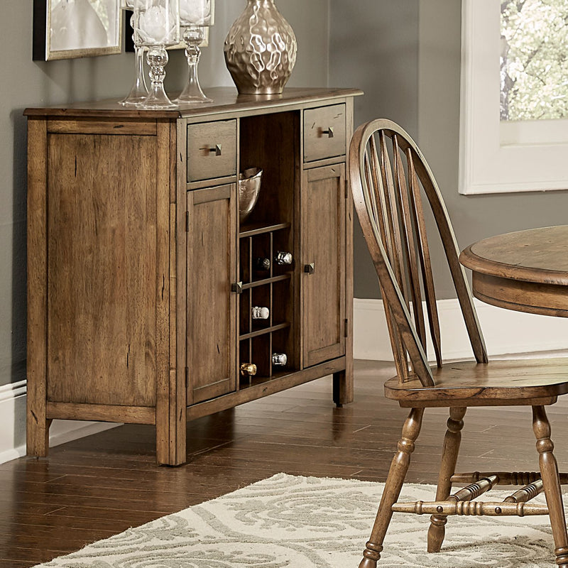 Carolina Crossing Server in Antique Honey image