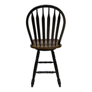 Carolina Crossing Windsor Swivel Counter Chair - Black image