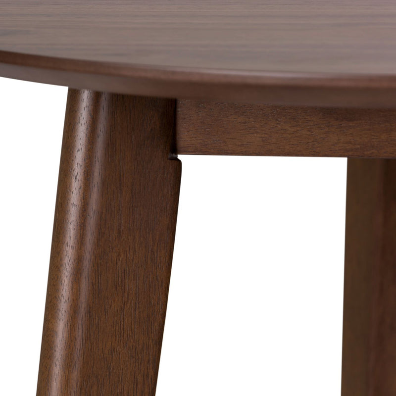 Space Saver Gather Table in Satin Walnut