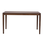 Space Saver Rectangular Leg Table in Satin Walnut image