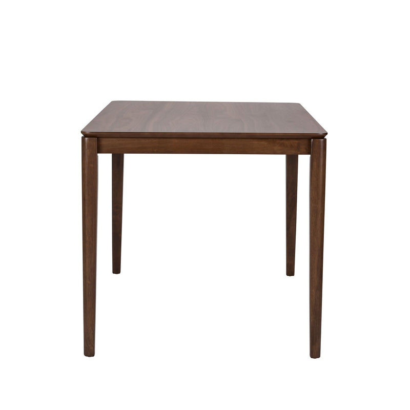 Space Saver Rectangular Leg Table in Satin Walnut image