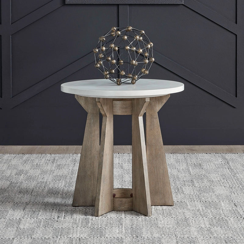 Berkley Square Round End Table image