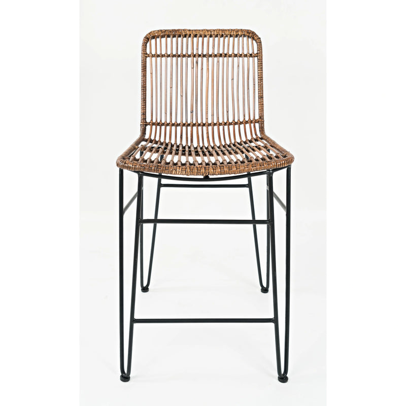 Weaver Rattan Hairpin Counter Stool