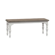 Magnolia Manor Dining Bench (RTA) in Antique White image