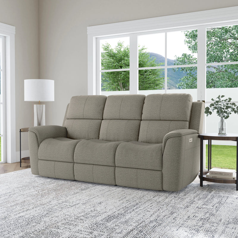 Henry Latitudes Power Reclining Sofa with Power Headrests & Lumbar - 5000007529