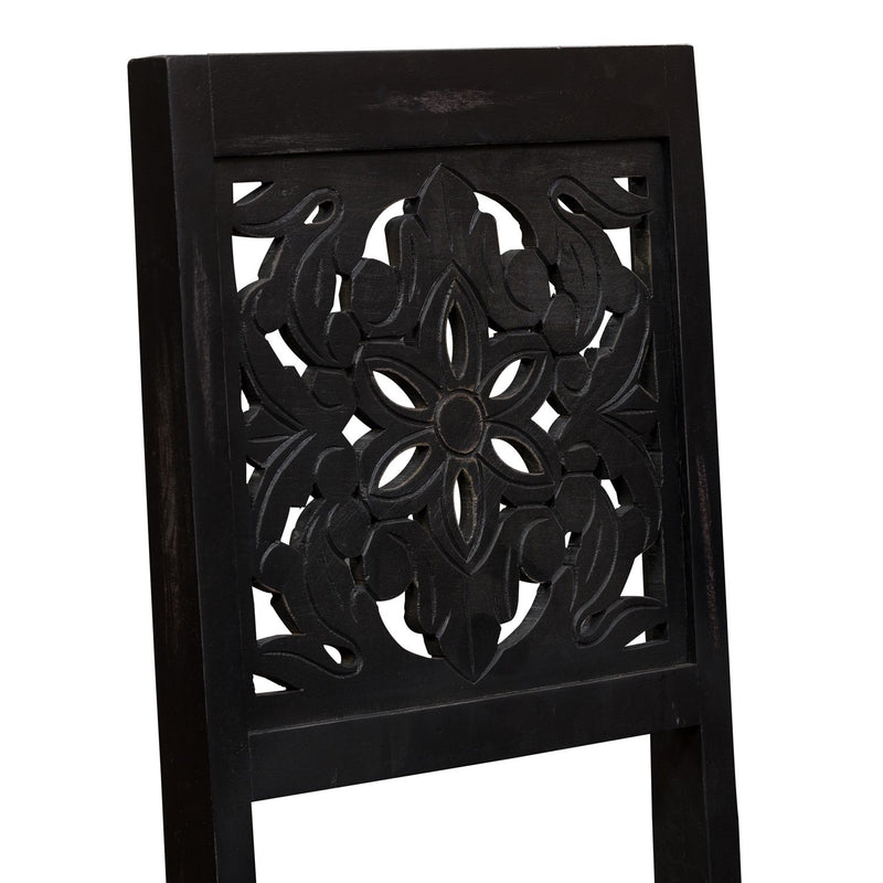 Trellis Lane Accent Chair in Black EST SHIP TIME APPX 4 WEEKS