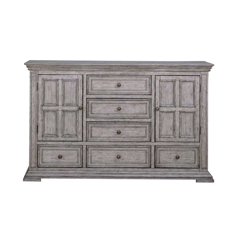 Big Valley 2 Door 6 Drawer Dresser image