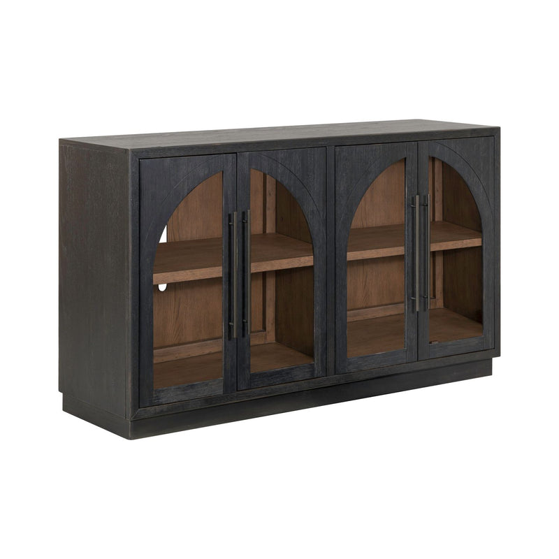 Archway 4 Door Accent Cabinet