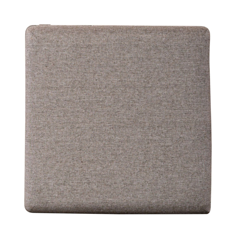 Arrowcreek Upholstered Console Stool in Weathered Stone