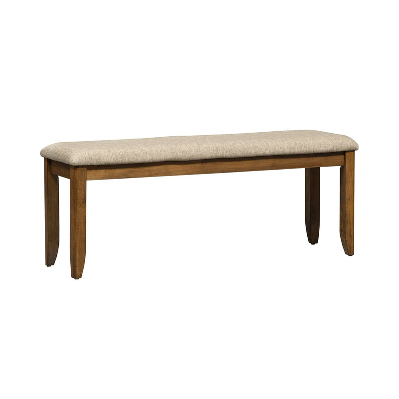 Santa Rosa II Upholstered Bench in Antique Honey