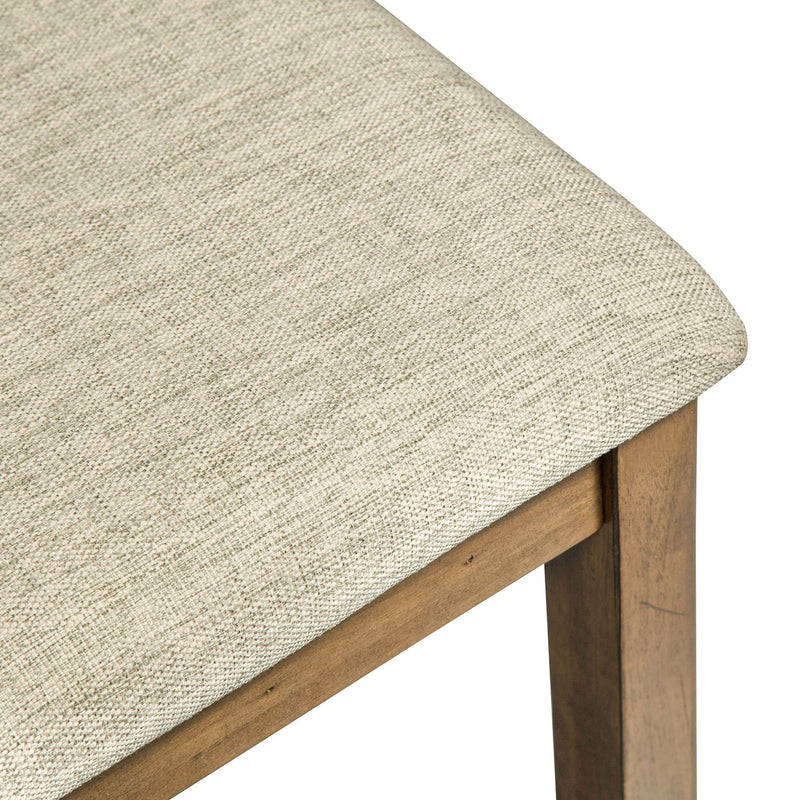 Santa Rosa II Upholstered Bench in Antique Honey