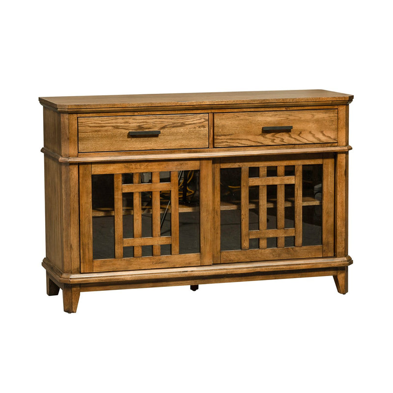 Santa Rosa II Server in Antique Honey