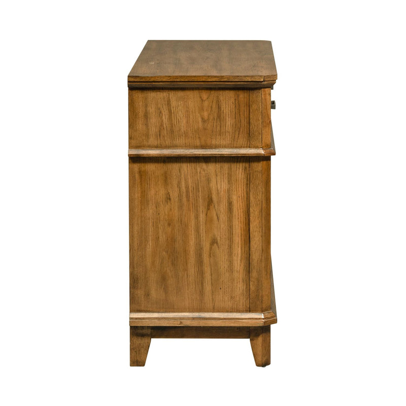 Santa Rosa II Server in Antique Honey