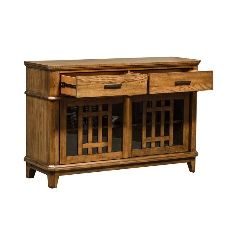 Santa Rosa II Server in Antique Honey
