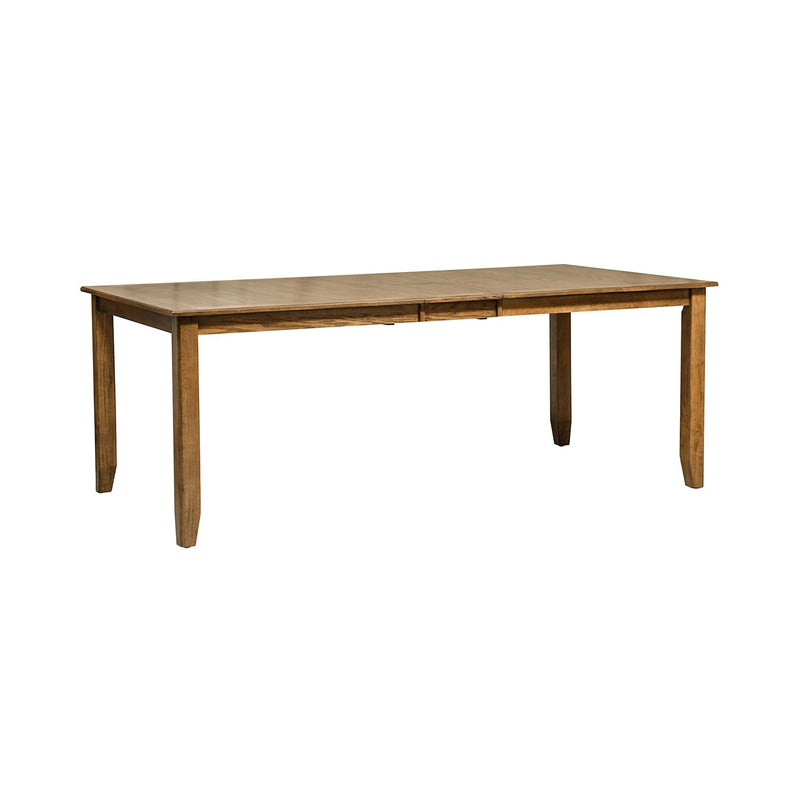 Santa Rosa II Rectangular Leg Table in Antique Honey