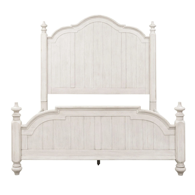 Farmhouse Reimagined Poster Bed, Dresser & Mirror, Night Stand image